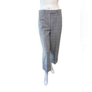 Thom Browne Grey Plaid Cropped Tailored Trousers – Women’s Size 4
